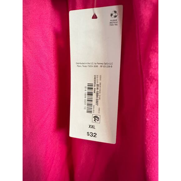 Liz Claiborne Womens XXL Sleeveless in Cheerful Pink - Picture 6 of 6